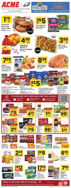 Ad Preview of Acme Weekly Ad - NJ from 02/20/2026