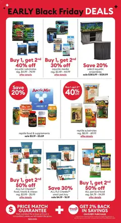 Preview of leaflet Black Friday from shop Petsmart is valid from Nov 20, 2025 | Page: 5