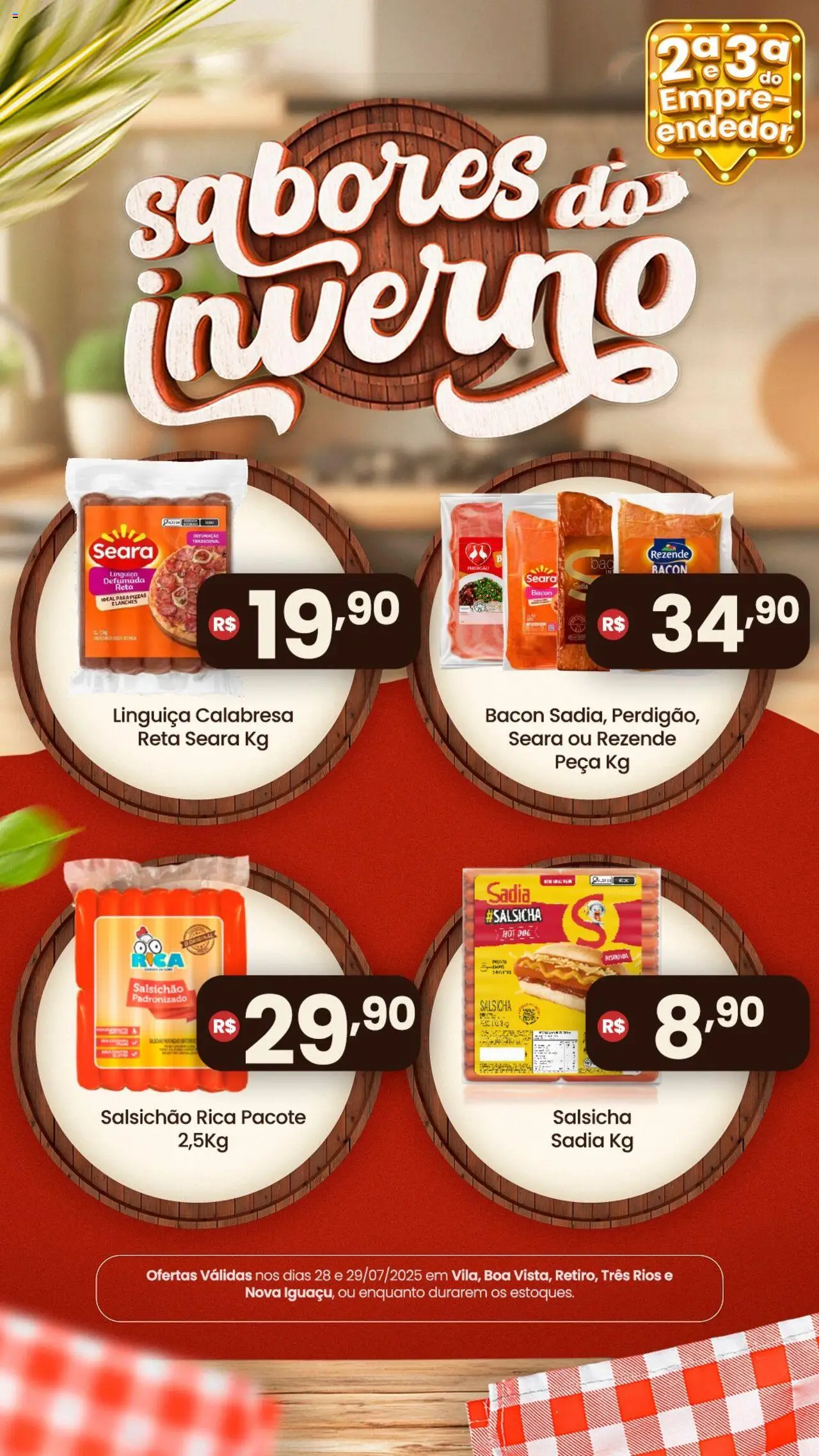 Royal Supermercados folheto "Ofertas Segunda e Terça" válido a partir de 28/07/2025 - número de página 1