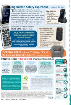 Preview of catalogue Catalogue Summer Essentials 2025 from shop Innovations valid 19/11/2025 | Page: 14