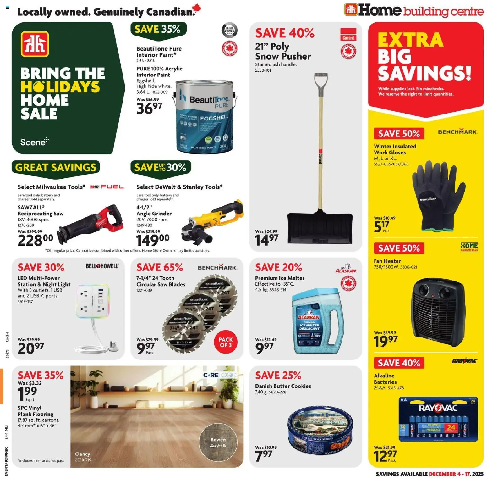 Preview of leaflet Weekly Flyer - NL from shop Home Hardware is valid from Dec 04, 2025