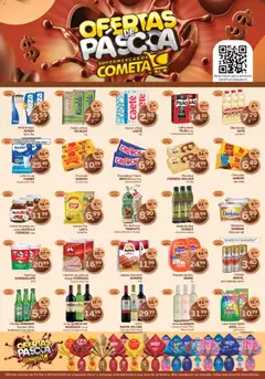Pré-Visualização do folheto "Cometa Supermercados ofertas Páscoa " da loja Cometa Supermercados válido a partir de 01/04/2026