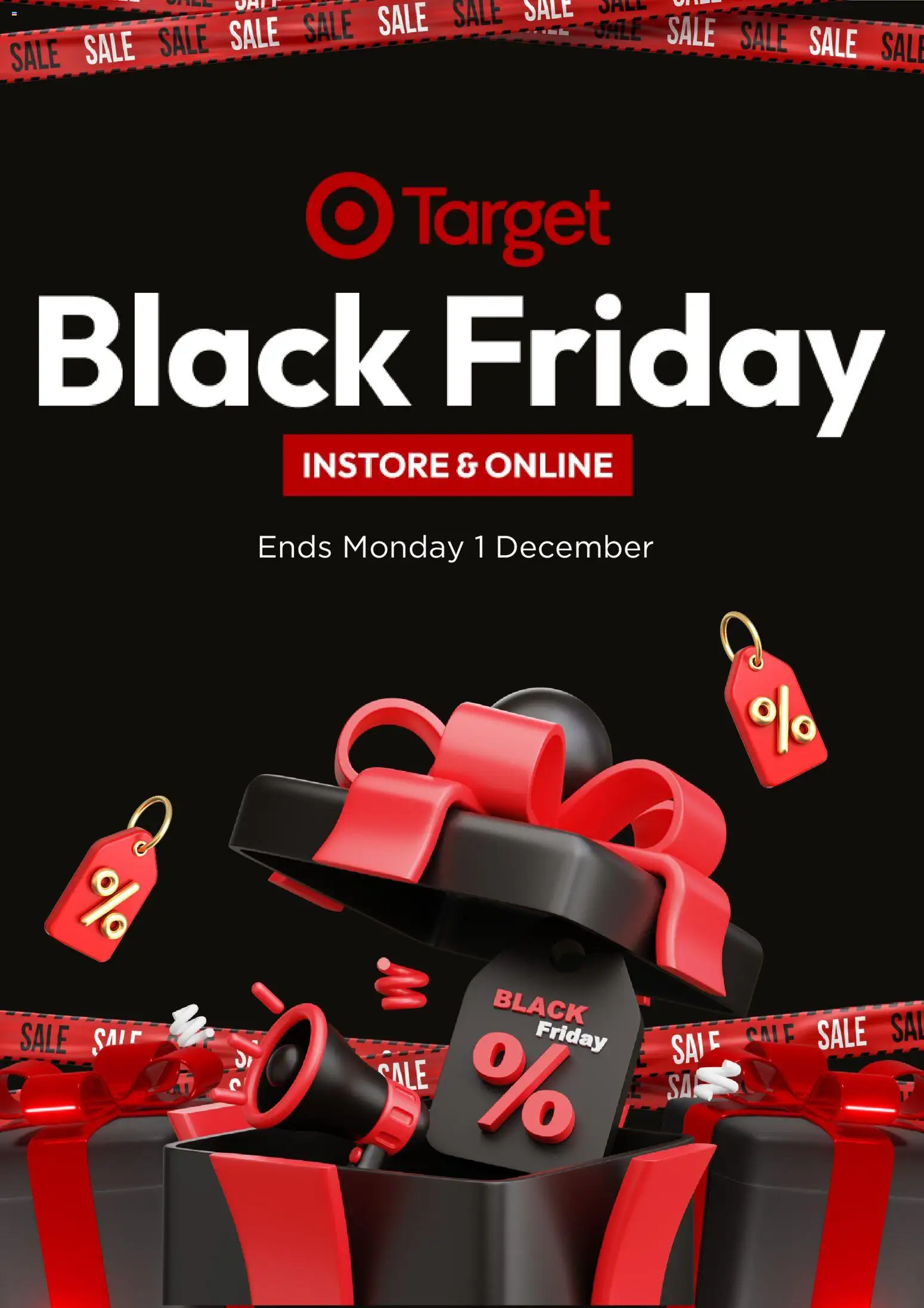 Preview of catalogue Black Friday from shop Target valid 26/11/2025