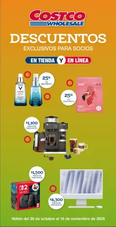 Vista previa las ofertas de la tienda Costco - Catálogo desde el 20/10/2025 