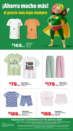 Vista previa las ofertas de la tienda Bodega Aurrerá - Folleto Ahorra mucho más desde el 11/02/2026 