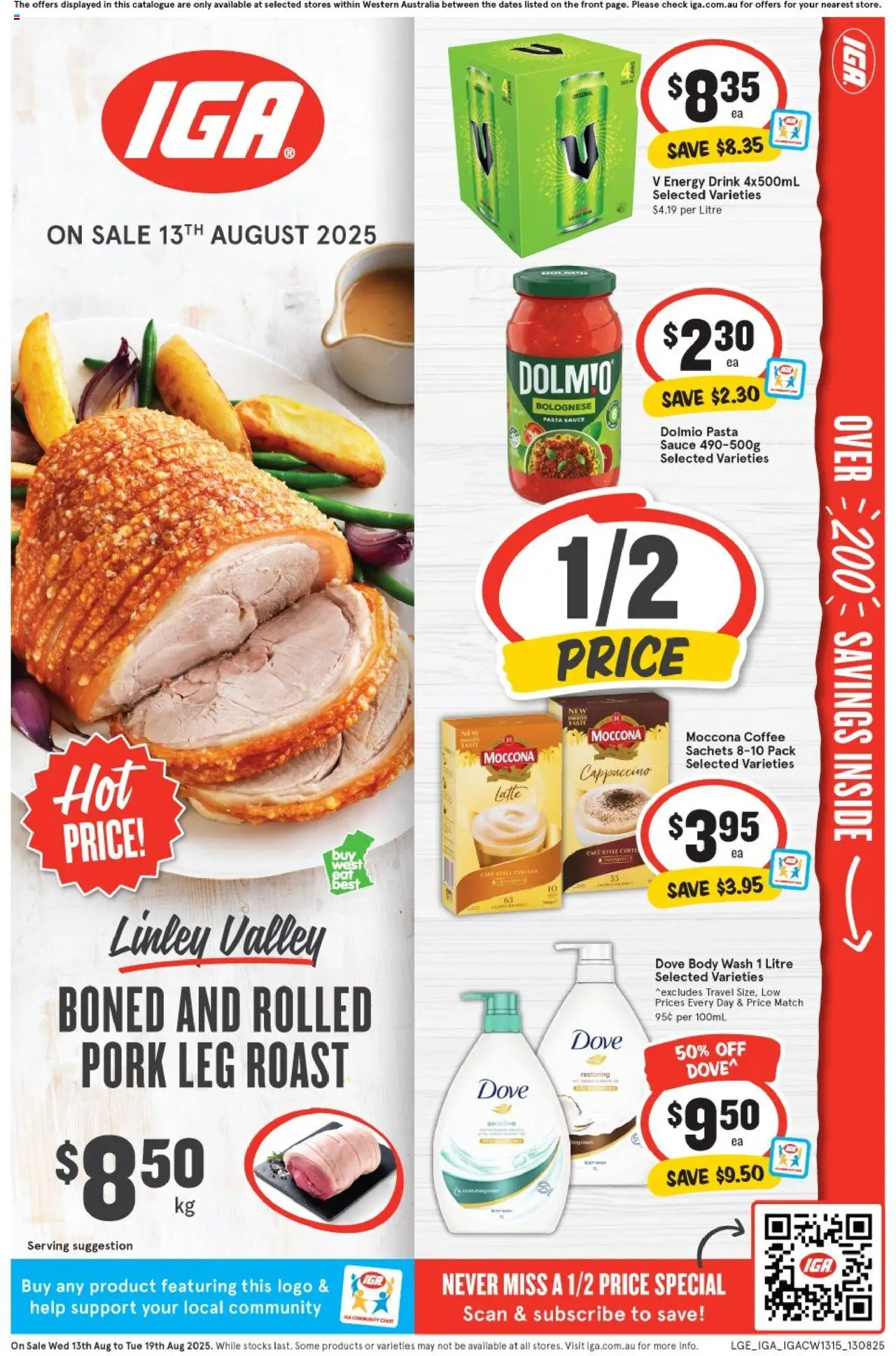 IGA catalogue valid from 13/08/2025 - page 1