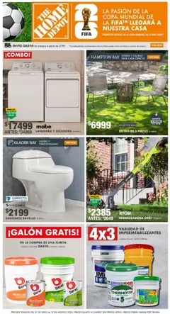 Vista previa las ofertas de la tienda Home Depot - Catálogo desde el 21/07/2025 