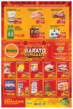 Pré-Visualização do folheto "Ofertas da semana" da loja Bretas válido a partir de 14/08/2025