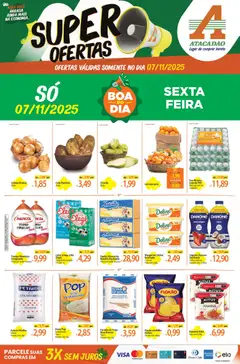 Pré-Visualização do folheto "Ofertas - PE" da loja Atacadão válido a partir de 07/11/2025