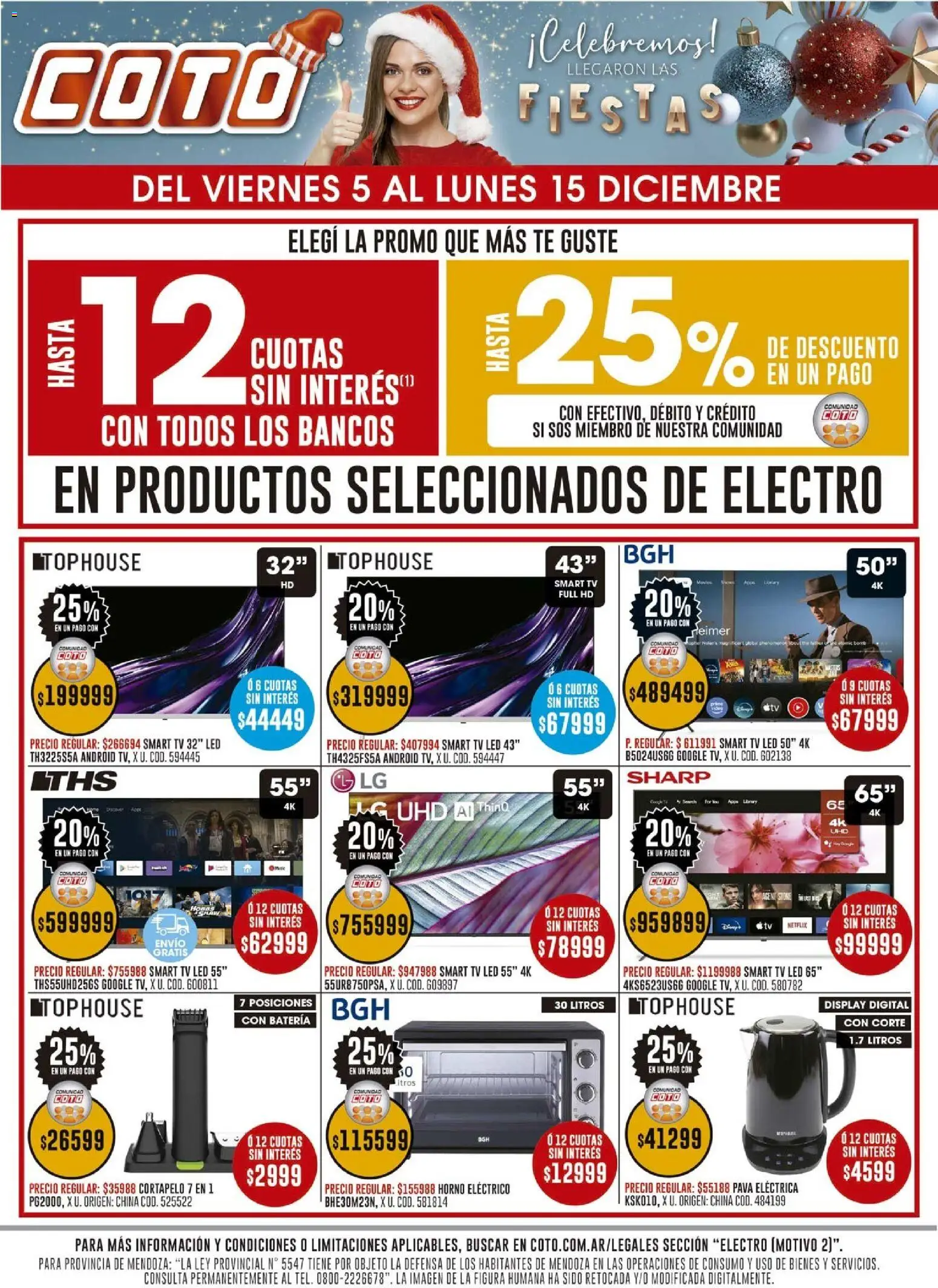 Vista previa del folleto de la tienda Coto válido desde el 05/12/2025 