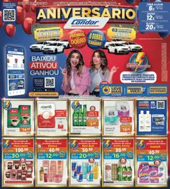 Pré-Visualização do folheto "Ofertas Aniversário" da loja Supermercados Condor válido a partir de 15/10/2025
