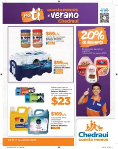 Vista previa las ofertas de la tienda Chedraui - Folleto desde el 04/08/2025 