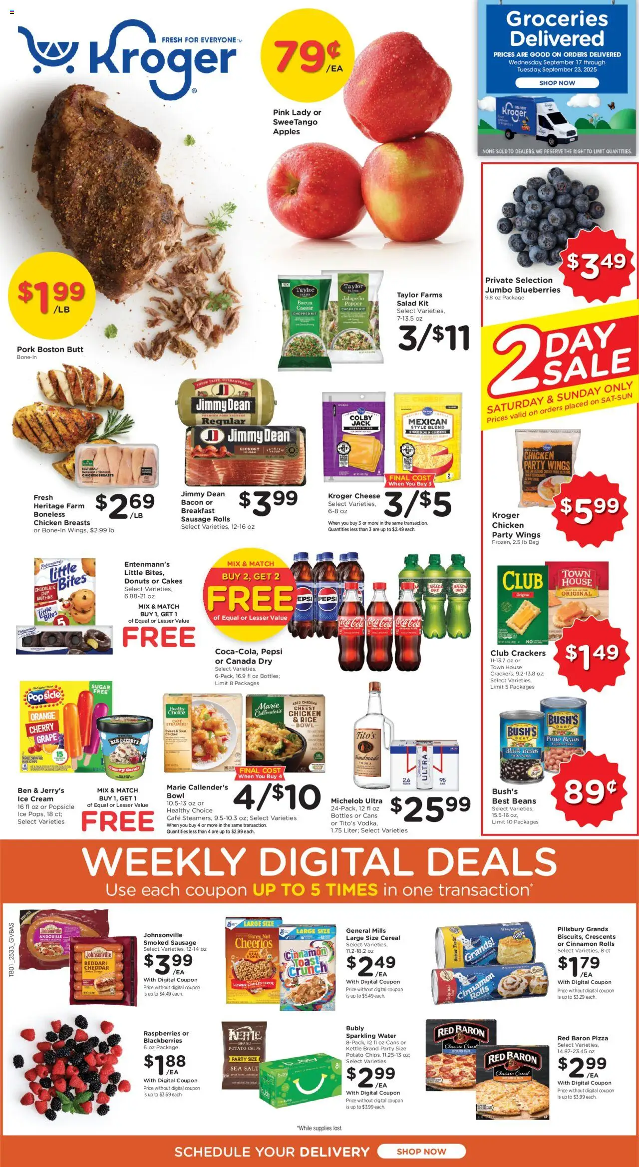 Kroger Weekly ads from 09/17/2025 >> Ad for next week - Page number 1