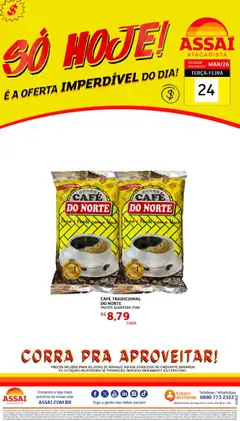 Pré-Visualização do folheto "Assaí Atacadista ofertas - AM" da loja Assaí Atacadista válido a partir de 24/03/2026