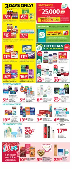 Preview of leaflet Weekly flyer / circulaire from shop Rexall is valid from Jan 23, 2026