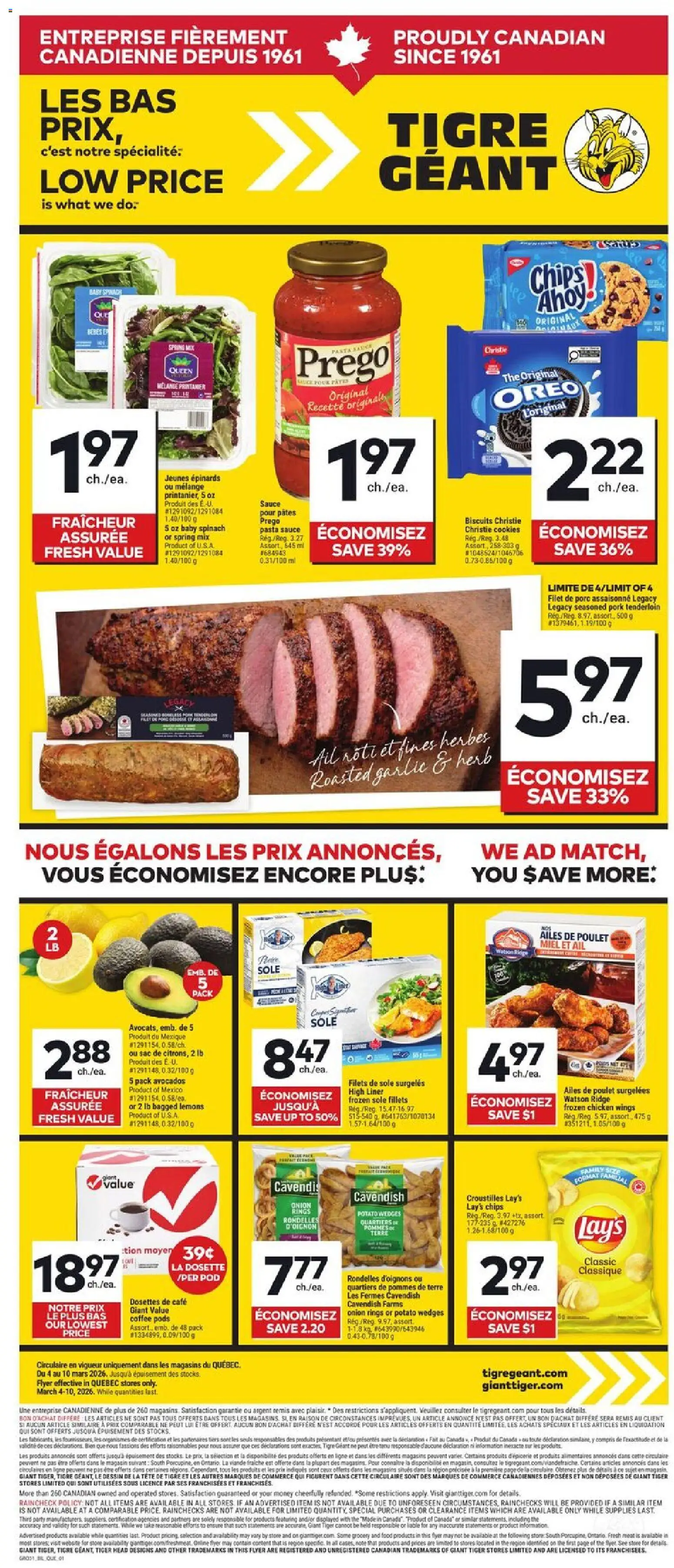 Preview of leaflet Giant Tiger weekly flyer / circulaire from shop Giant Tiger is valid from Mar 04, 2026