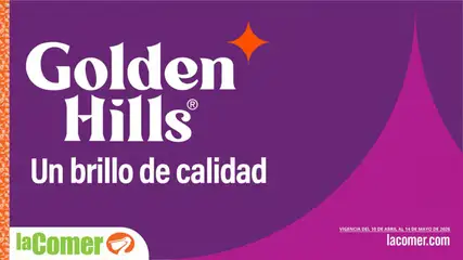Vista previa las ofertas de la tienda La Comer - La Comer folleto Golden Hills desde el 10/04/2026 