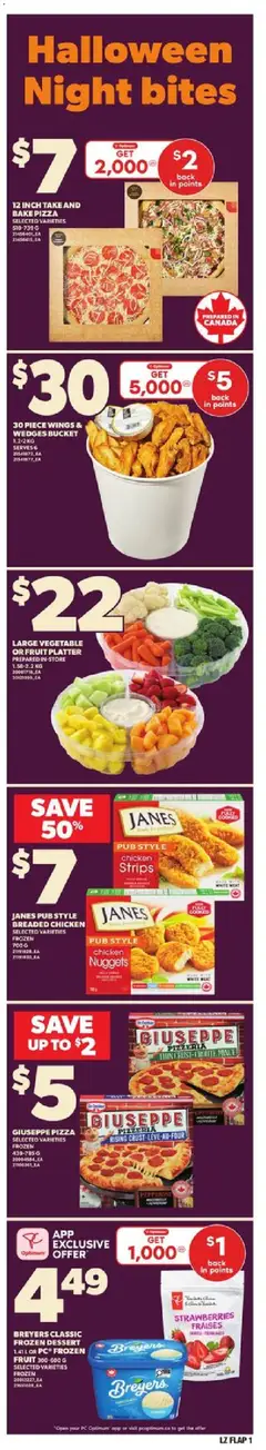 Preview of leaflet Weekly flyer / circulaire from shop Loblaws is valid from Oct 30, 2025