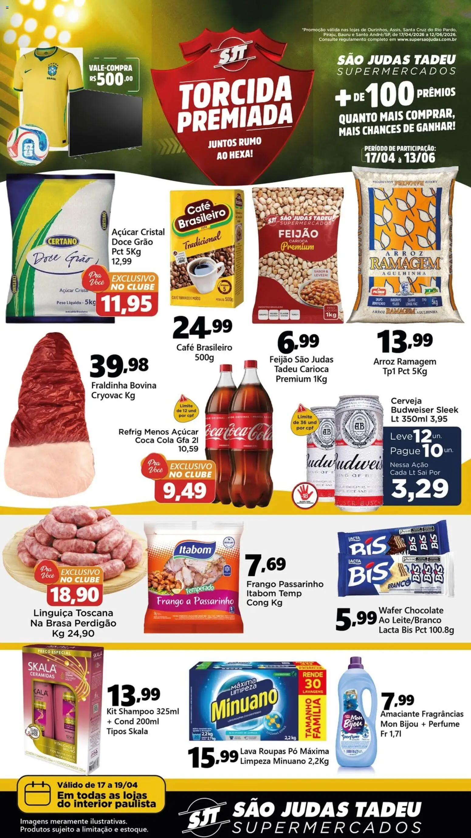 Pré-Visualização do folheto "São Judas Tadeu - Ofertas da semana" da loja São Judas Tadeu válido a partir de 17/04/2026