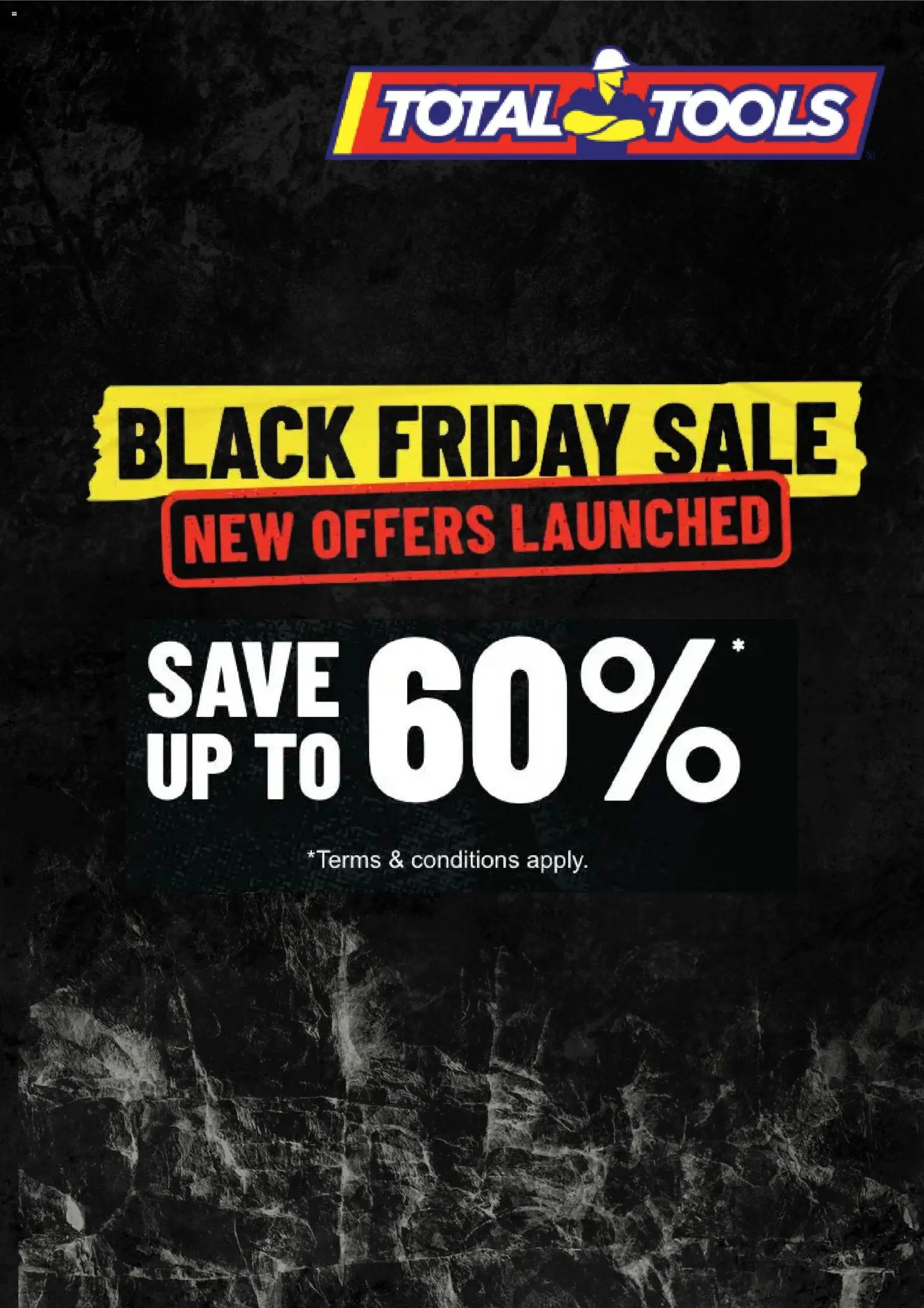 Preview of catalogue Black Friday from shop Total Tools valid 19/11/2025 - Tools