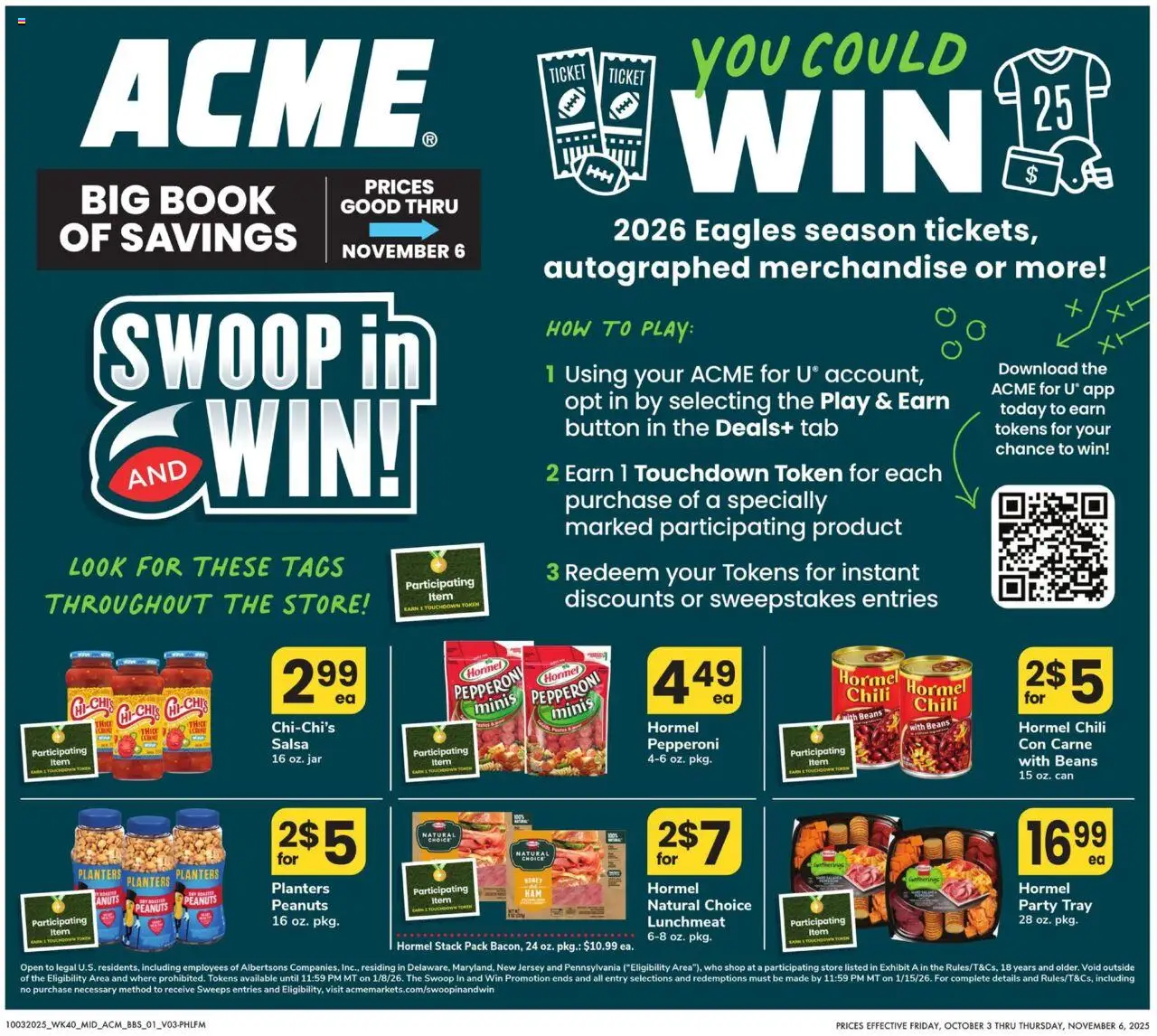 Acme Big Book of Savings from 10/03/2025 - Circular, Flyer - Page number 1