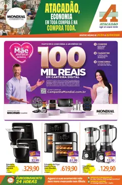 Pré-Visualização do folheto "Atacadão ofertas - AM" da loja Atacadão válido a partir de 24/04/2026