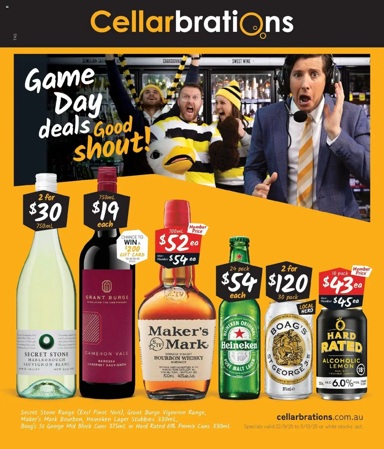 Cellarbrations catalogue valid from 22/09/2025 - page 1