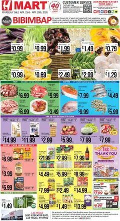 Ad Preview of Hmart Hmart ENGLISH - Nevada from 04/23/2026