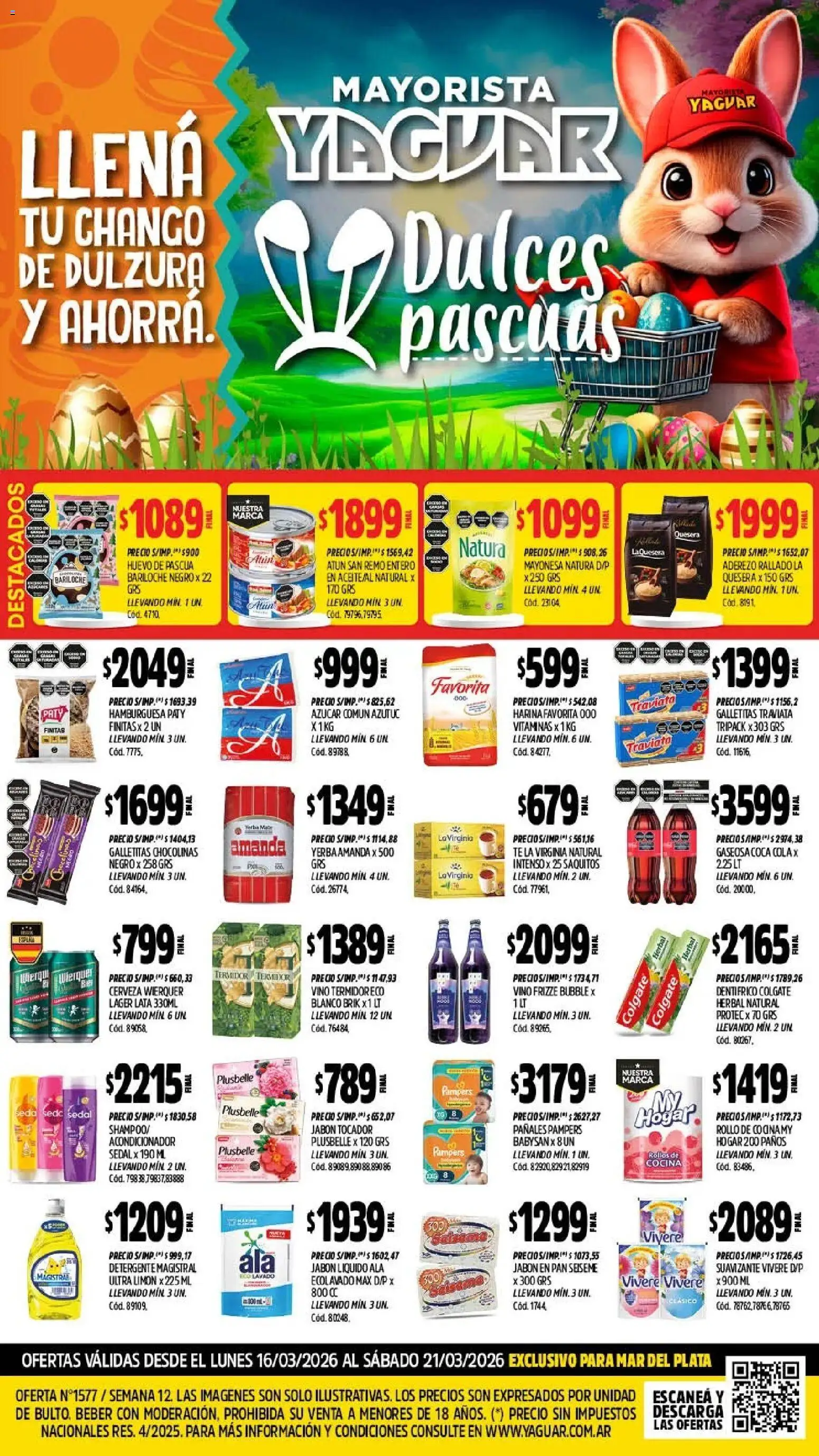 Vista previa del folleto de la tienda Yaguar válido desde el 16/03/2026 