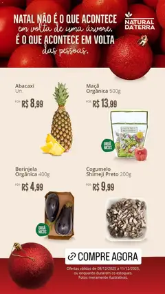 Pré-Visualização do folheto "Ofertas da semana" da loja Natural da Terra válido a partir de 08/12/2025