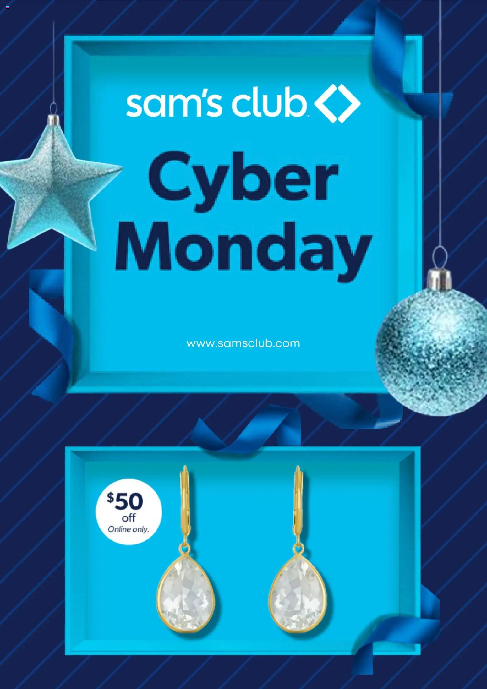 Ad Preview of Sam's Club Cyber Monday from 12/01/2025