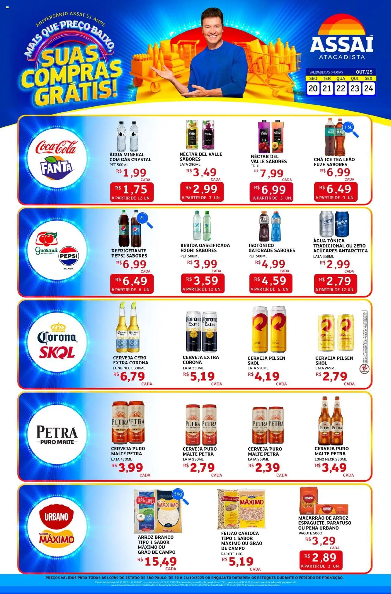 Assaí Atacadista folheto "Encarte - SP" válido a partir de 20/10/2025 - número de página 1
