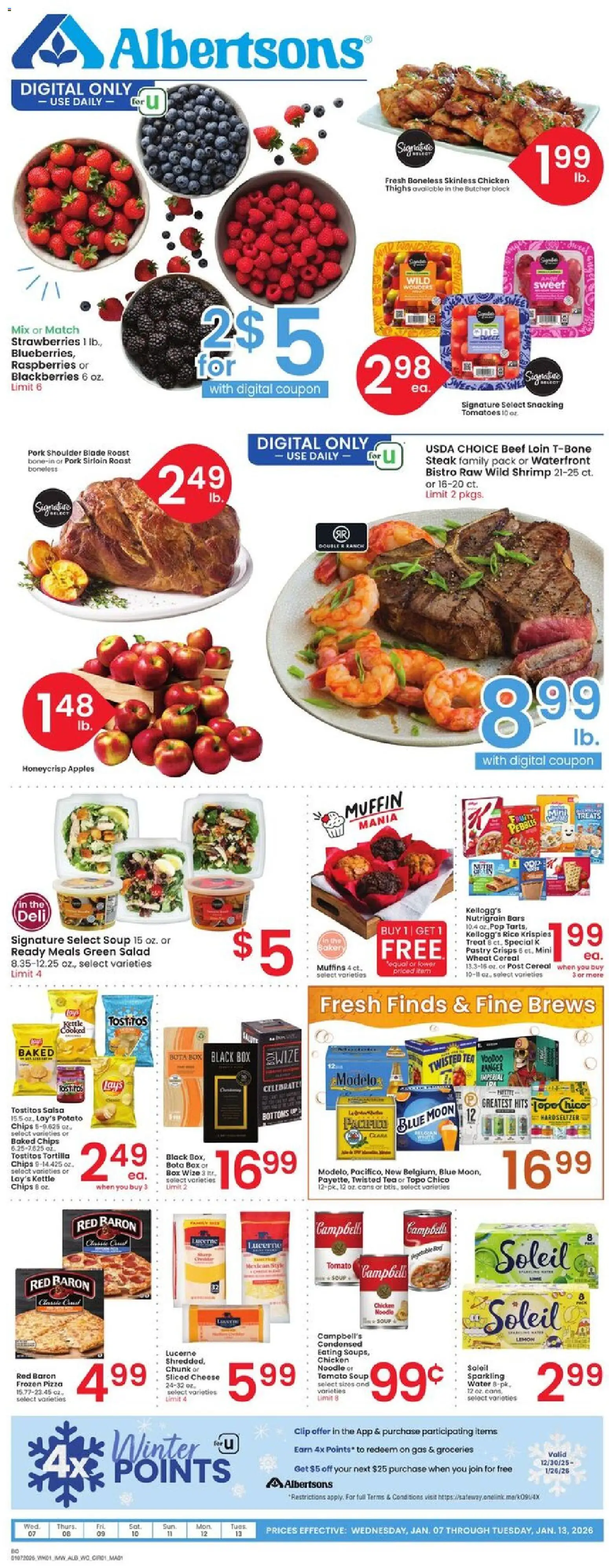 Ad Preview of Albertsons Weekly Ad from 01/07/2026