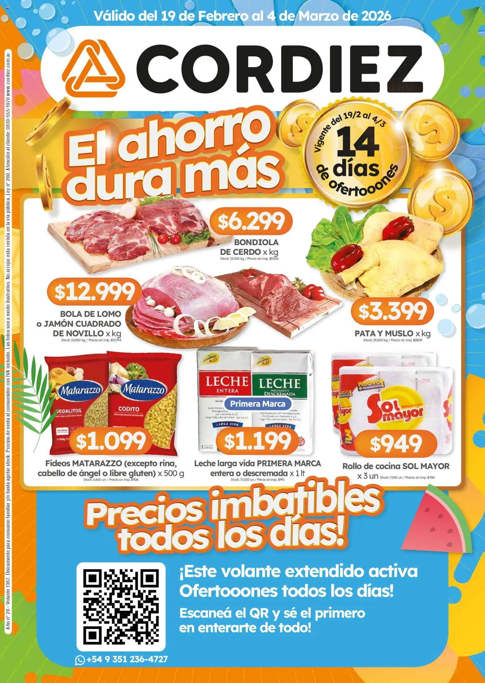 Vista previa del folleto de la tienda Cordiez válido desde el 19/02/2026 