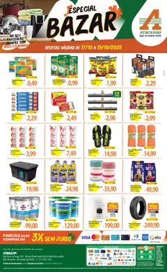 Pré-Visualização do folheto "Ofertas - SP" da loja Atacadão válido a partir de 17/10/2025