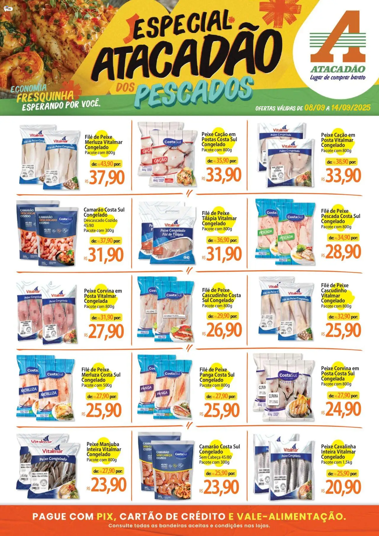 Atacadão folheto "Ofertas - ES" válido a partir de 08/09/2025 - número de página 1