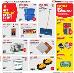 Preview of leaflet Weekly Flyer - NL from shop Home Hardware is valid from Oct 23, 2025