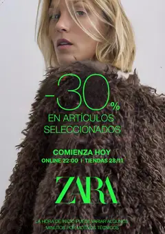 Vista previa del folleto de la tienda Zara válido desde el 27/11/2025 