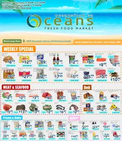 Preview of leaflet Weekly Flyer - Mississauga from shop Oceans is valid from Jul 25, 2025