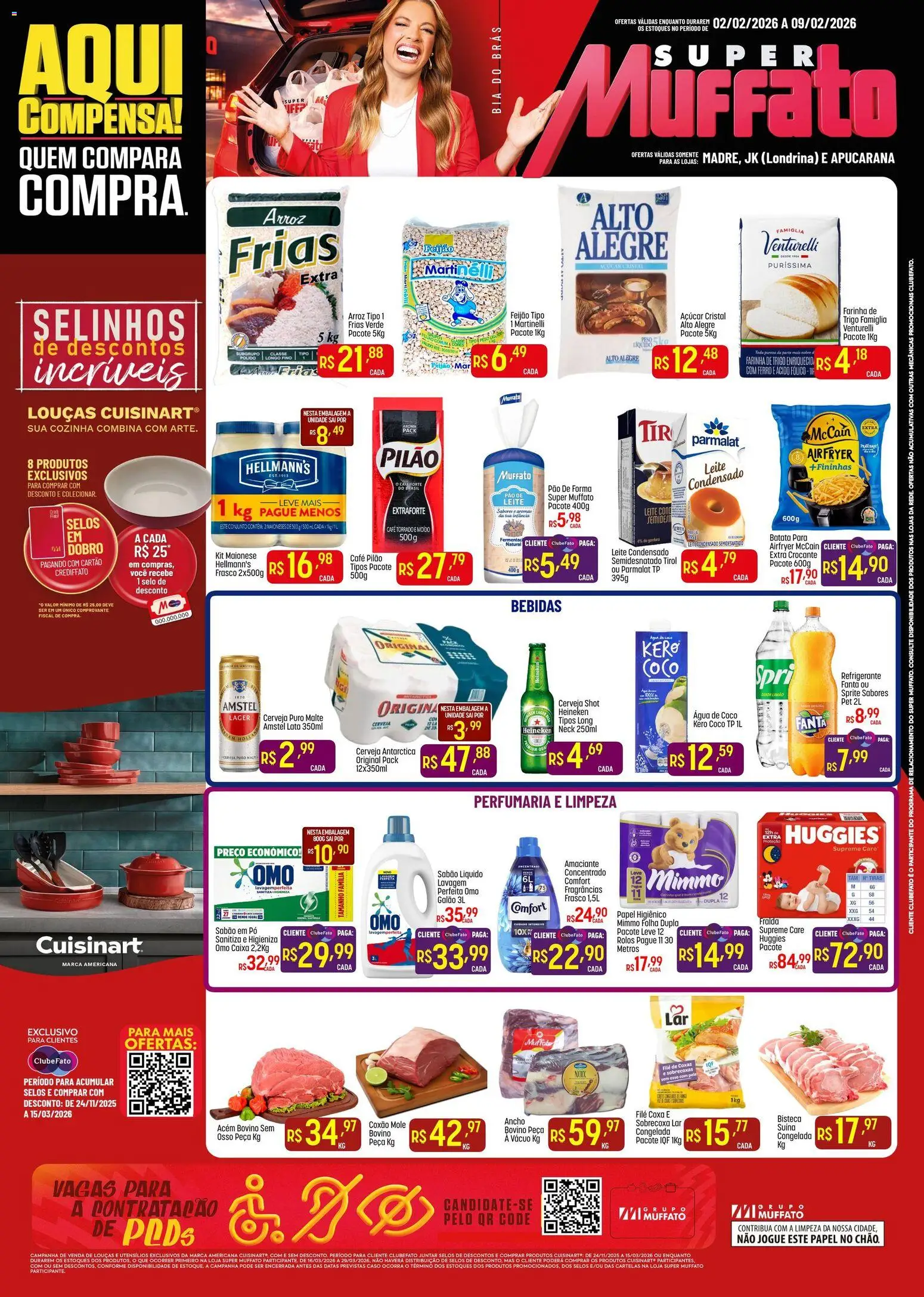 Pré-Visualização do folheto "Ofertas da semana" da loja Super Muffato válido a partir de 02/02/2026