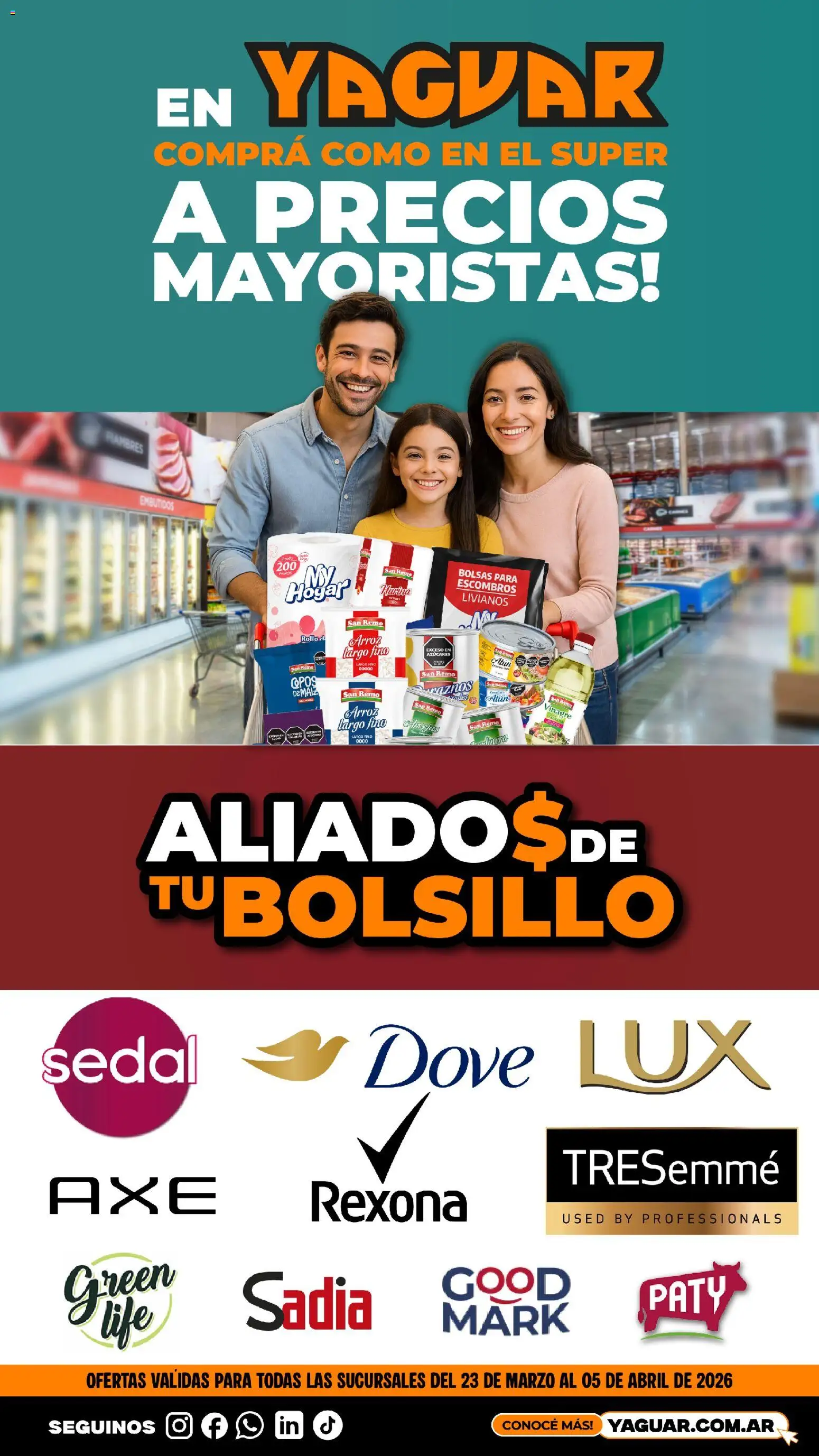 Vista previa del folleto de la tienda Yaguar válido desde el 23/03/2026 