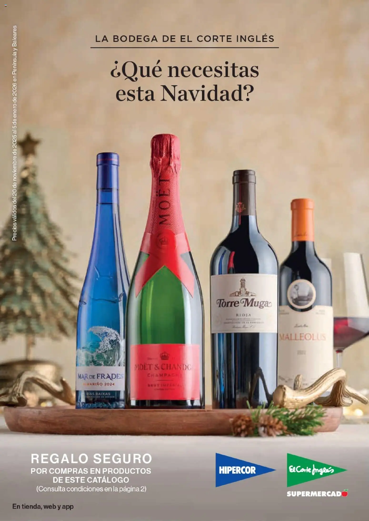 Vista previa las ofertas de la tienda El Corte Inglés - Catálogo La Bodega desde el 20/11/2025 - Moët