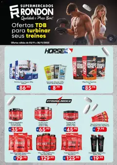 Pré-Visualização do folheto "Ofertas TDB" da loja Supermercados Rondon válido a partir de 03/11/2025