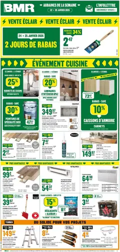 Preview of leaflet Weekly flyer / circulaire from shop BMR is valid from Jan 22, 2026