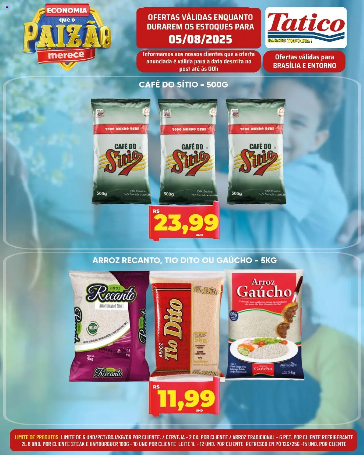 Tatico folheto "Ofertas do Dia" válido a partir de 05/08/2025 - número de página 1