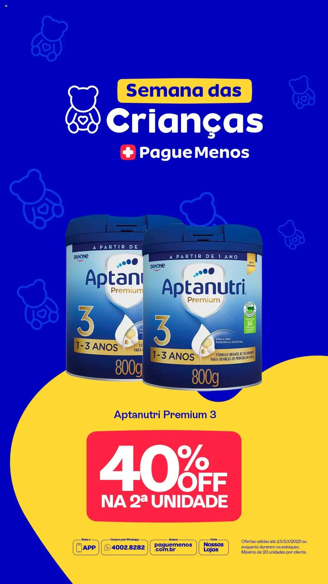 Pague Menos folheto "Catálogo atual" válido a partir de 13/10/2025 - número de página 1