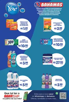 Pré-Visualização do folheto "Bahamas Supermercados ofertas Ypê " da loja Bahamas Supermercados válido a partir de 09/03/2026