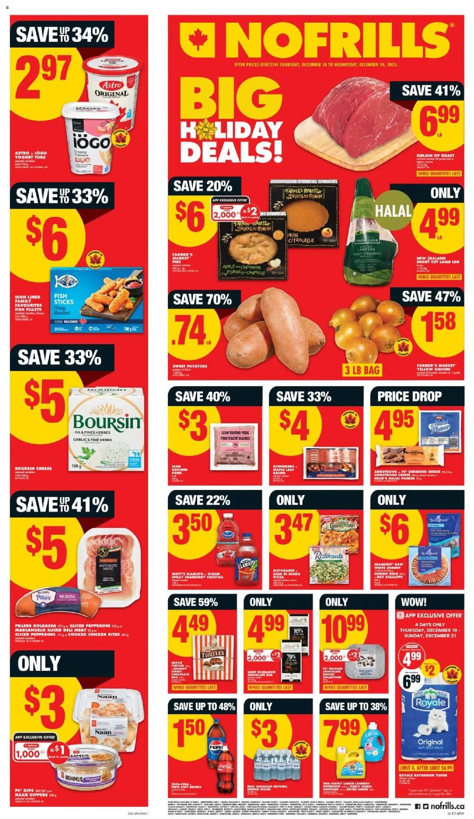 Preview of leaflet Weekly Flyer - AB from shop No Frills is valid from Dec 18, 2025
