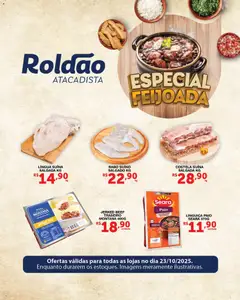 Pré-Visualização do folheto "Ofertas Especial Feijoada" da loja Roldão válido a partir de 23/10/2025