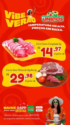 Pré-Visualização do folheto "Ofertas da semana" da loja Supermercados Unidos válido a partir de 28/01/2026